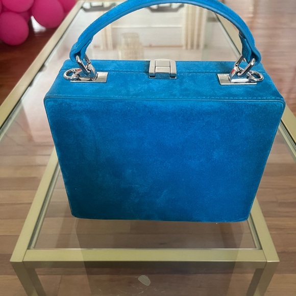 Brandon Blackwood Trunk Aqua Blue - Picture 2 of 4